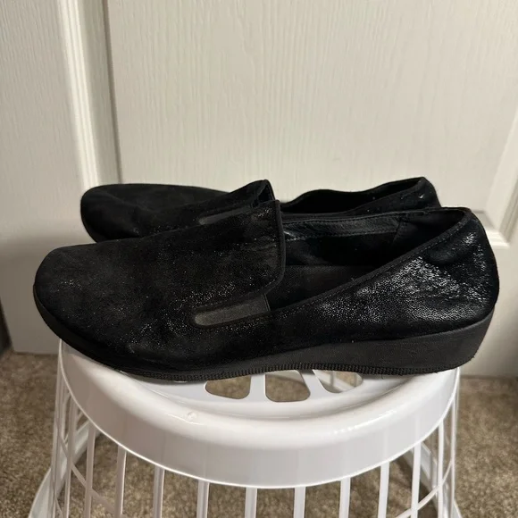 Fitflop Black Slip-On Shoes - Picture 4 of 7